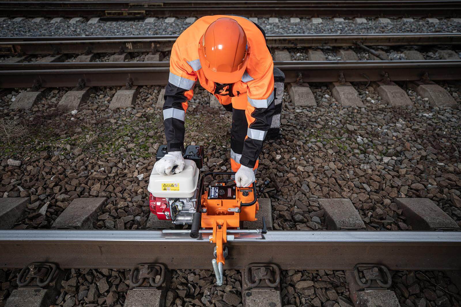 Rail drilling